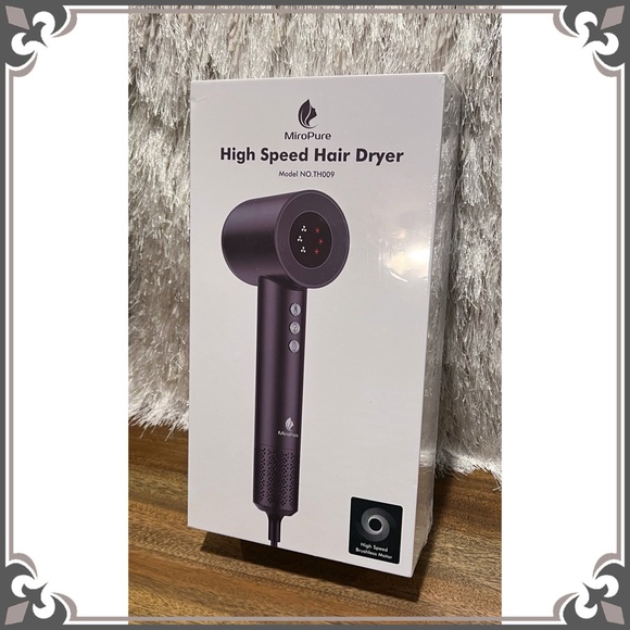 Negative Ionic Hair Blow Dryer High Speed Brushless Motor Hot & Cold Alternating - Picture 2 of 12